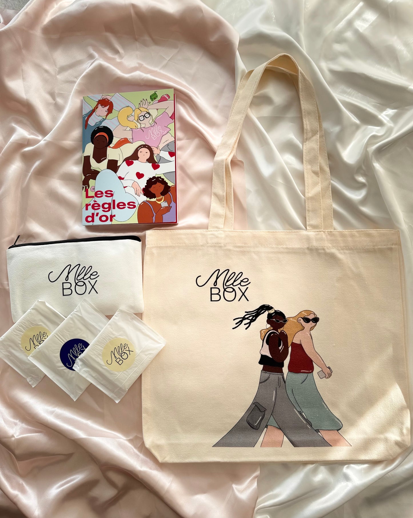 Kit Premières Règles - Box Éducative Puberté Filles 9-14 ans